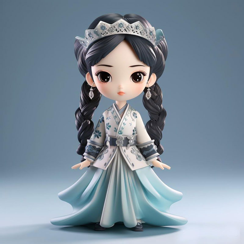 New Arrival Custom Art Figures Vinyl Toys Hot Girls for Display