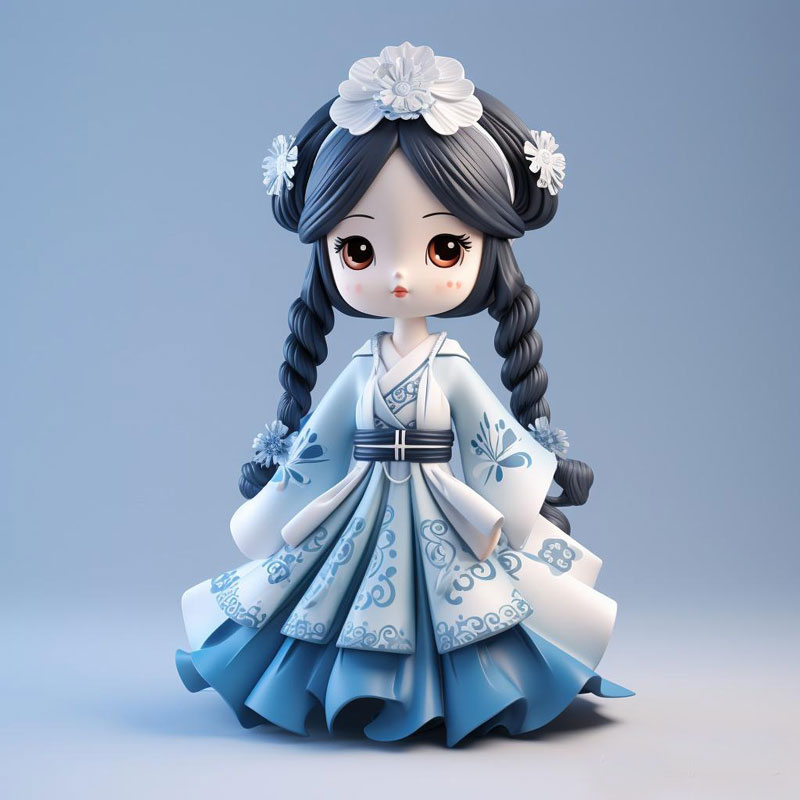 New Arrival Custom Art Figures Vinyl Toys Hot Girls for Display